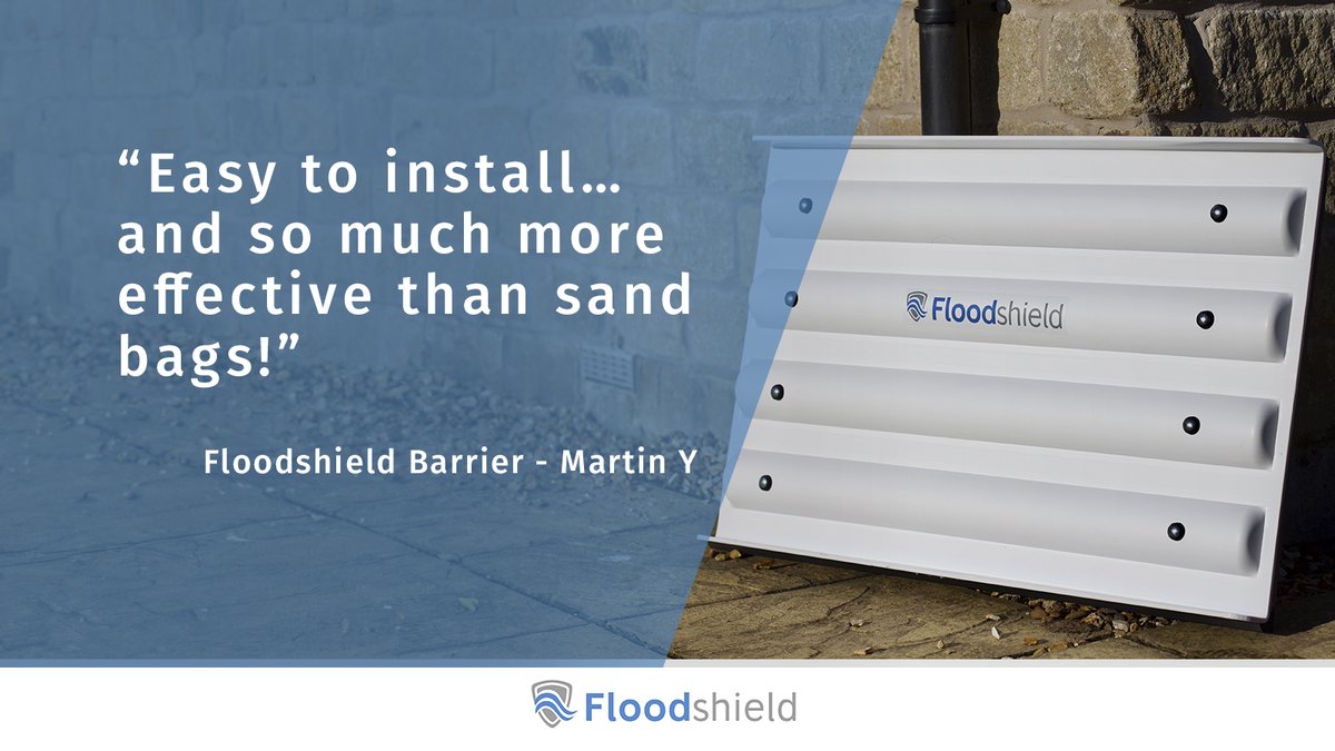 Floodshield's tweet photo. Ditch the heavy sandbags! FloodShield is quick to install, durable, reusable, making it the perfect flood barrier for your front door.๐ก
Be prepared and protect your home with the #Floodshield Flood Barrier. ๐
https://t.co/44WEZnESQQ
#FloodProtection #Protectyourproperty https://t.co/TxV7tu1Hhs