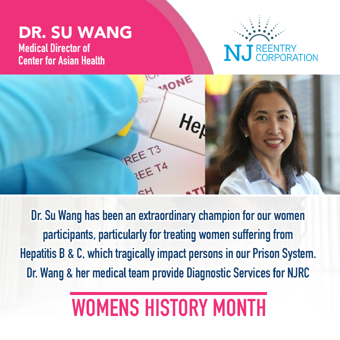 jim_mcgreevey's tweet image. Dr. @swang8 has been an extraordinary champion for our women participants, particularly for treating women suffering from #Hepatitis B &amp;amp; C, which tragically impact persons in our #PrisonSystem. Dr. Wang &amp;amp; her medical team provide #DiagnosticServices for #NJRC.
#WomensHistoryMonth