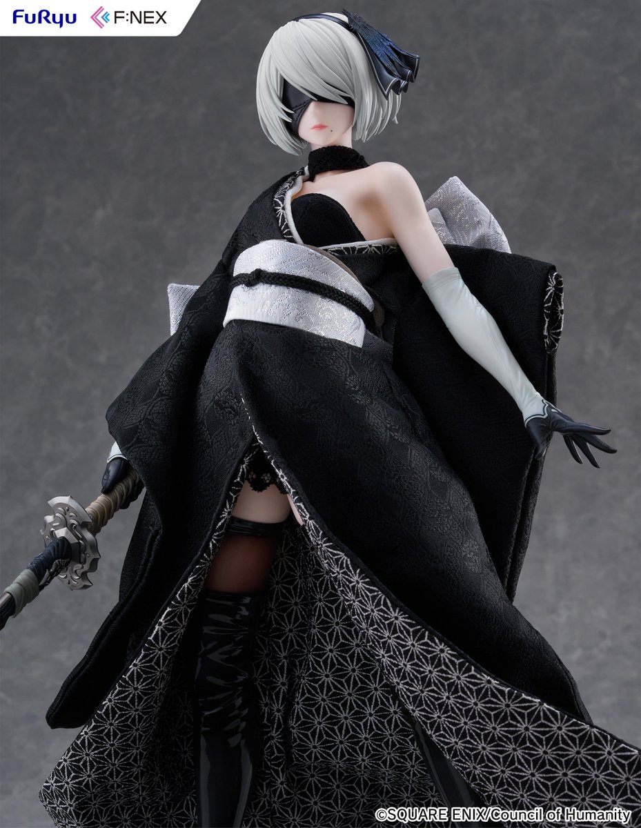 Wario64's tweet photo. NieR: Automata Ver 1.1a 2B -Japanese Doll- 1/4 Scale Figure up for preorder at amiami ($1,323.45) https://t.co/aVsMRv9IPg 
HLJ https://t.co/xa9RE1YGAu https://t.co/P0517iL5D8