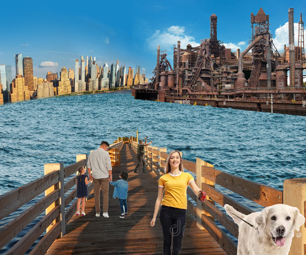 DREAM_MOAR's tweet photo. I dreamt I took a day trip by train to Baltimore or possibly a much-closer, east coast New Orleans (?)

and when I left the train station, crossed the street, and walked onto the pier, it looked just like this (??) https://t.co/RgowGJdEvI
