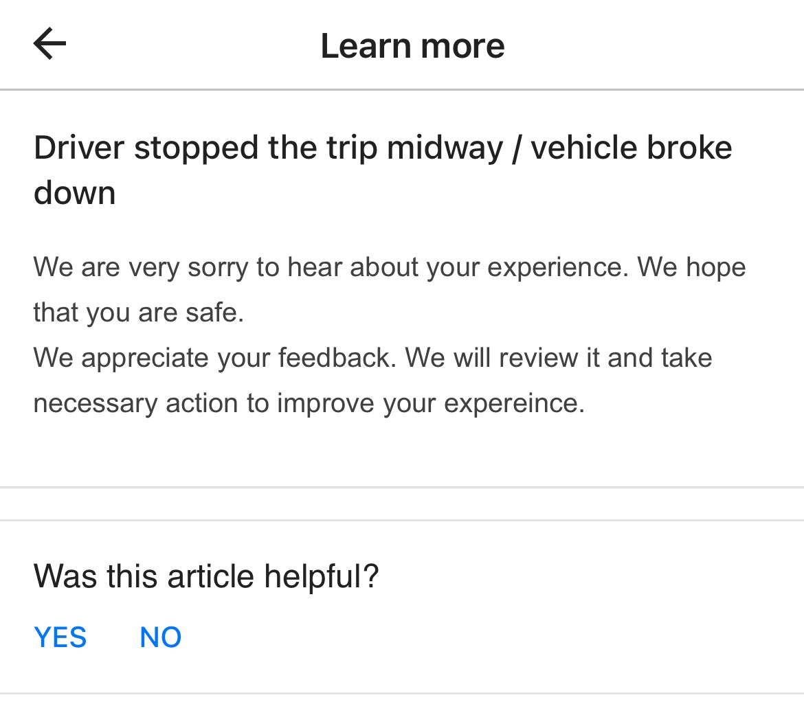 _banjaran's tweet photo. Extremely disappointed with @Olacabs. Took an auto showing a fare of 298-306, and the driver stopped midway saying his auto broke down. I didn’t even complete half of the distance, I was asked to exit. I am trying to reach out to customer support but no help. https://t.co/iPIyB3uO96