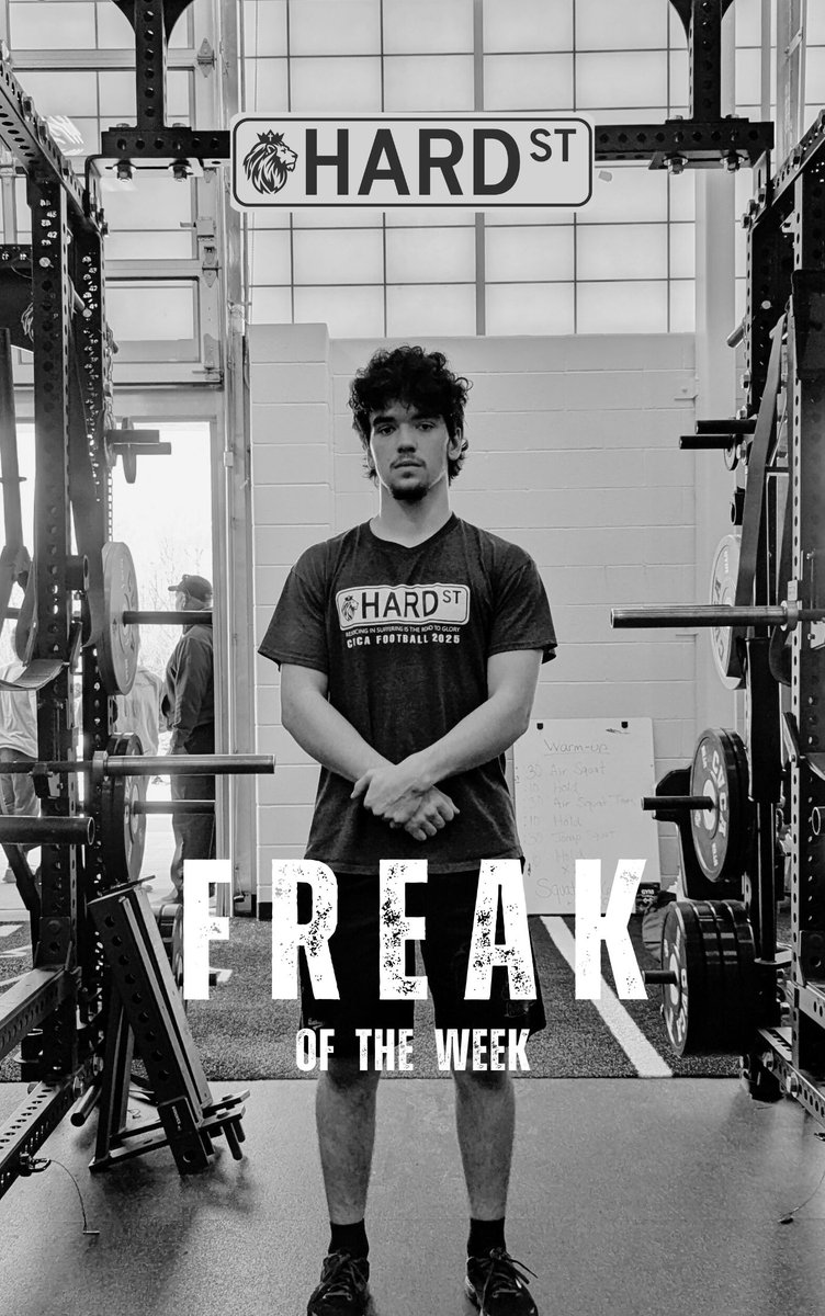 cvcafootball's tweet image. Last week's #FREAKoftheWEEK dominating the off-season of competition so far, was once again:

⬜Team Grey's WESLEY KEELER

#HARDStreet🚧
#Romans5
#TEAM30
#WTO