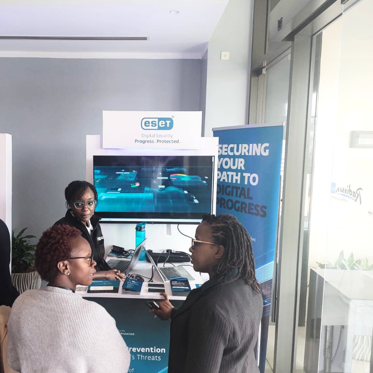Day 1 is here! ESET is live at #AfricaCISOSummit, exploring cybersecurity with top experts. Visit our booth for insights &amp; prizes! 🔐 #ESET #ProgressProtected