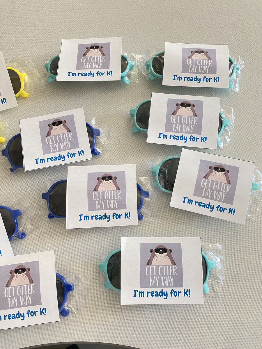 Mrs. Routson (@libbyroutson) on Twitter photo Prepping for one of my favorite days - Kindergarten Registration! Can’t wait to meet our new <a href="/GESOtterFam/">Goochland Elementary</a> otters 🦦 😎 on April 10th! Prepping for one of my favorite days - Kindergarten Registration! Can’t wait to meet our new <a href="/GESOtterFam/">Goochland Elementary</a> otters 🦦 😎 on April 10th!