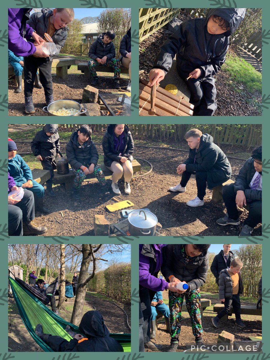 Thank you to Lizzie at <a href="/OutdoorsBee/">Bee Outdoors</a> for another fantastic session at Forest School. 🌳🏕🌲🍁🍂🍄