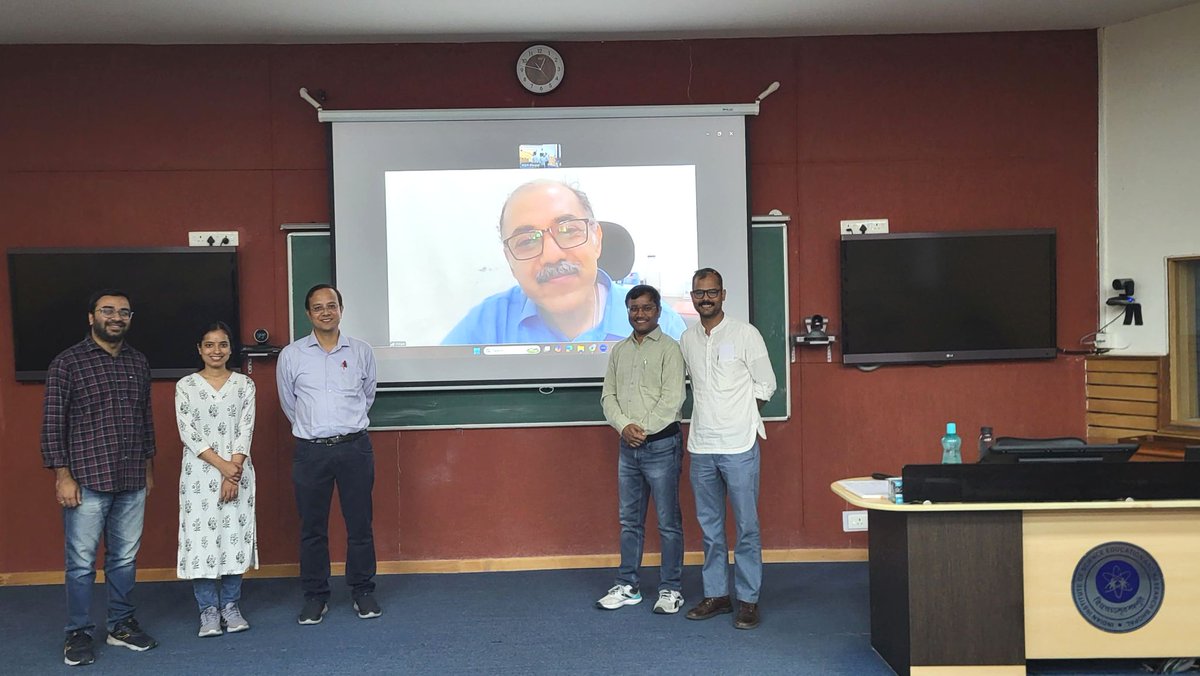 Functional Materials Laboratory (FML), IISERB (@fmlgroupiiserb) on Twitter photo Heartfelt congratulations to Ms. Madhurima Sarkar for successfully defending her Ph.D. thesis! A special thanks to <a href="/SupraMater/">Pritam.JNU</a> for the evaluation and engaging scientific discussions. The FML family wishes Dr. Madhurima great success in all her future endeavors!š
<a href="/abhijitiiserb/">Abhijit Patra</a> Heartfelt congratulations to Ms. Madhurima Sarkar for successfully defending her Ph.D. thesis! A special thanks to <a href="/SupraMater/">Pritam.JNU</a> for the evaluation and engaging scientific discussions. The FML family wishes Dr. Madhurima great success in all her future endeavors!š
<a href="/abhijitiiserb/">Abhijit Patra</a>