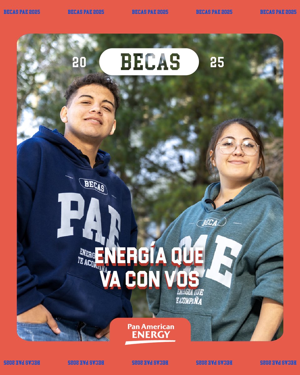 En #BecasPAE sólo necesitás tu energía, ganas de superarte y aprender 🙌🏼📚

Te acompañamos con un programa pensado para que sigas cumpliendo todas tus metas. ⚡

👉🏼 Anotate ahora en becaspae.com 

#EnergíaQueVaConVos