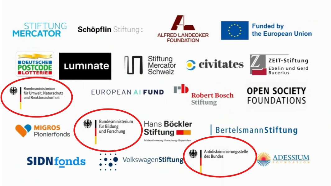 EdV1694's tweet photo. @MGTeodorescu Interesting. But why is it not worth mentioning that this "NGO" also receives funding from no less than three agencies of the GERMAN govt? Why is German influence taken for granted in the European institutions? Probably because it is so overwhelming one dare not mention it. https://t.co/DOB5jZgbFH