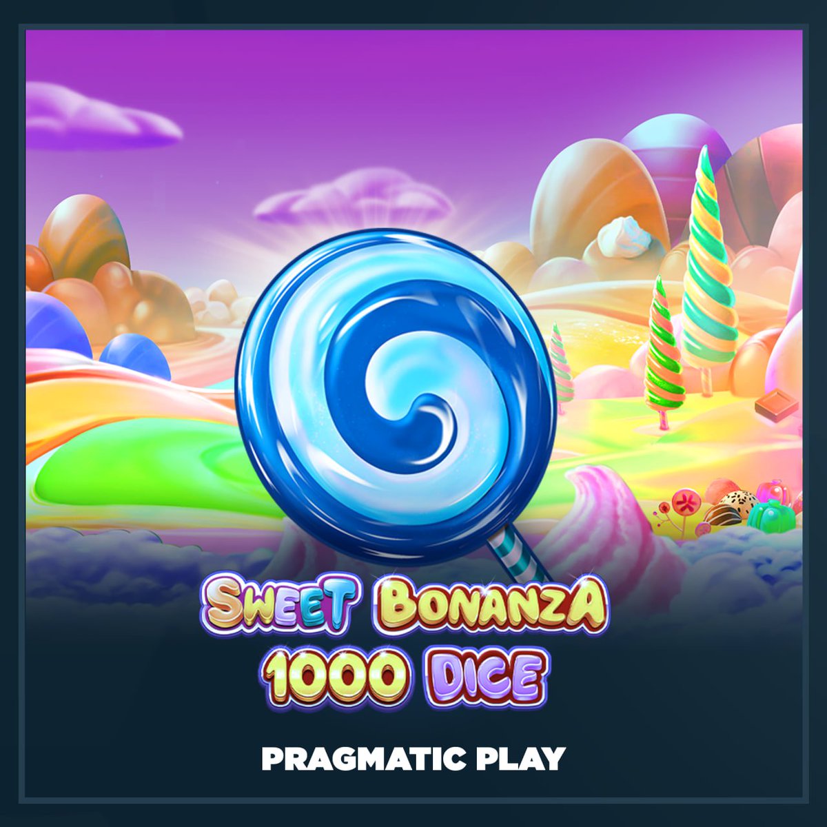 Sweet Bonanza 1000 Demo gameplay screenshot showing colorful symbols and multipliers