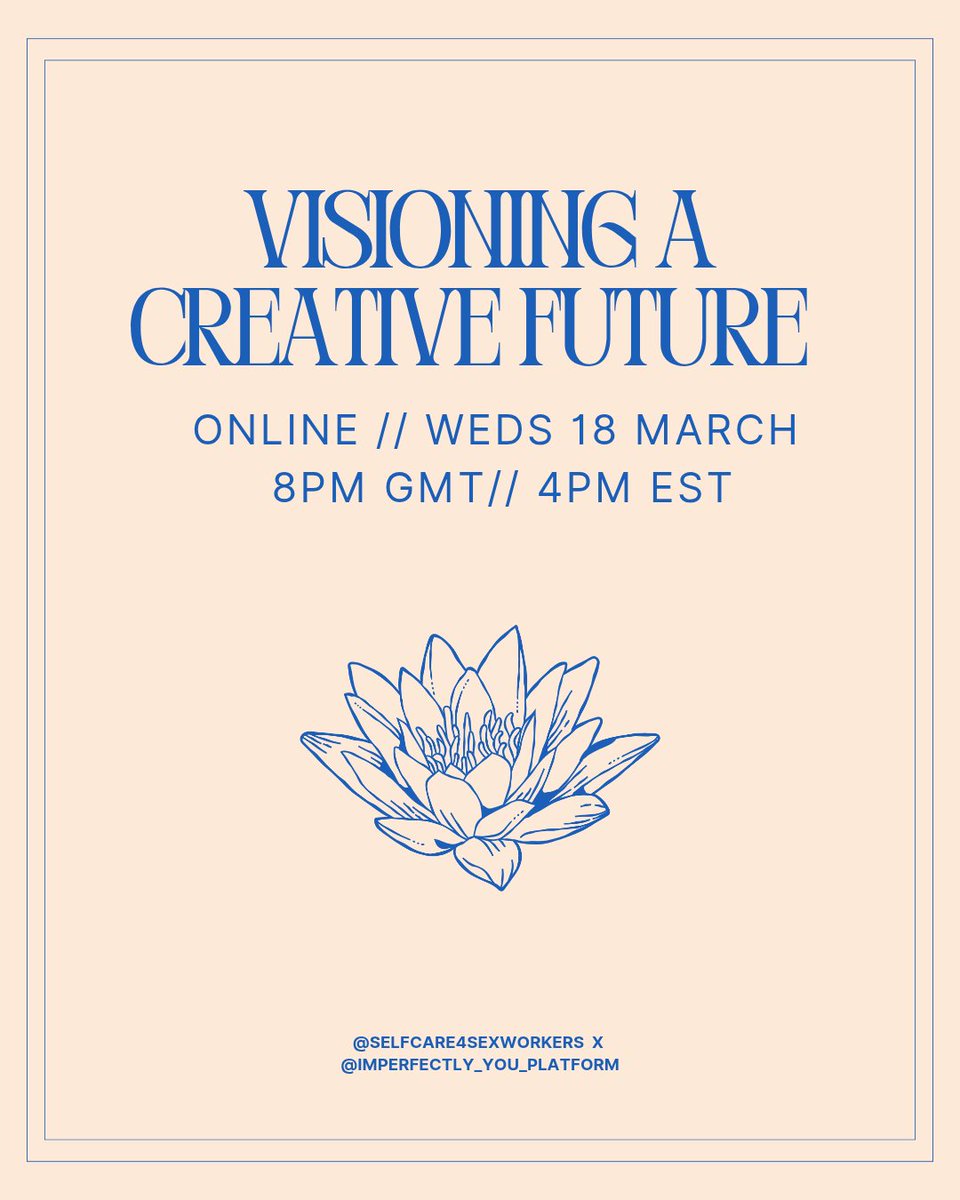 Join us!  
Booking through @imperfectly_u_ 

Xx