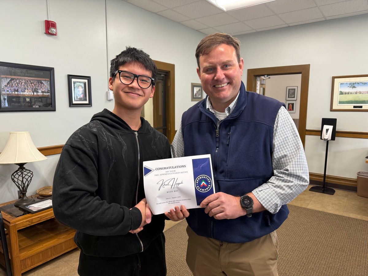 Apprentice Alamance tweet media