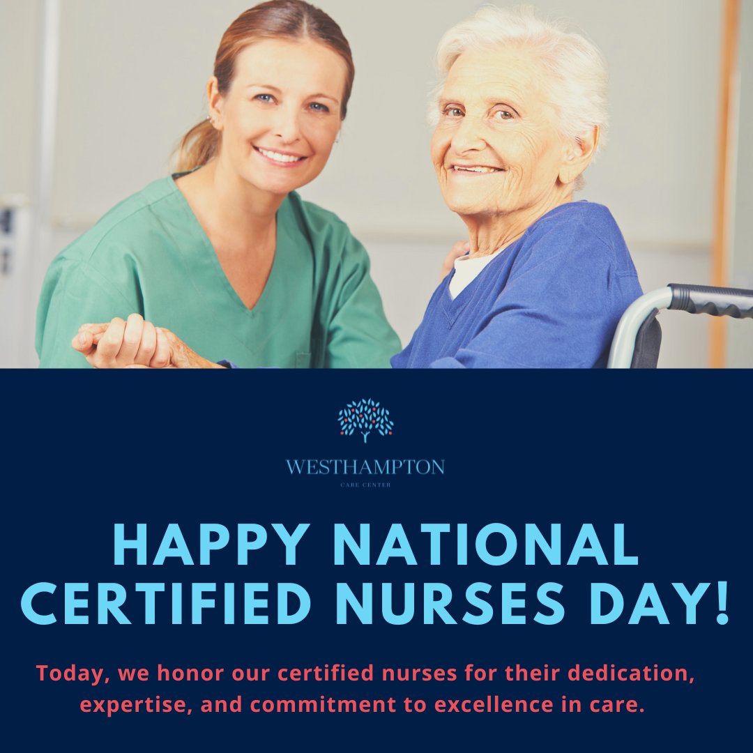 🌟 Happy National Certified Nurses Day! 🌟 Today, we honor our dedicated certified nurses for their expertise, compassion, and commitment to quality care. Thank you for all that you do! 💙👩‍⚕️👨‍⚕️ #CertifiedNursesDay #HealthcareHeroes #ThankYouNurses