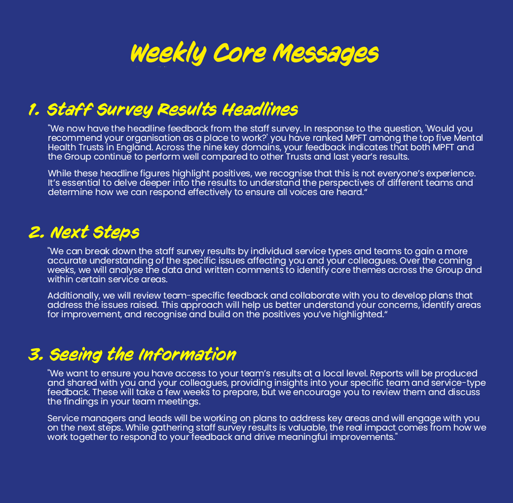 MpftSpecialist's tweet photo. Here are this week's #CoreMessages 👇 https://t.co/XpT6aXns8L
