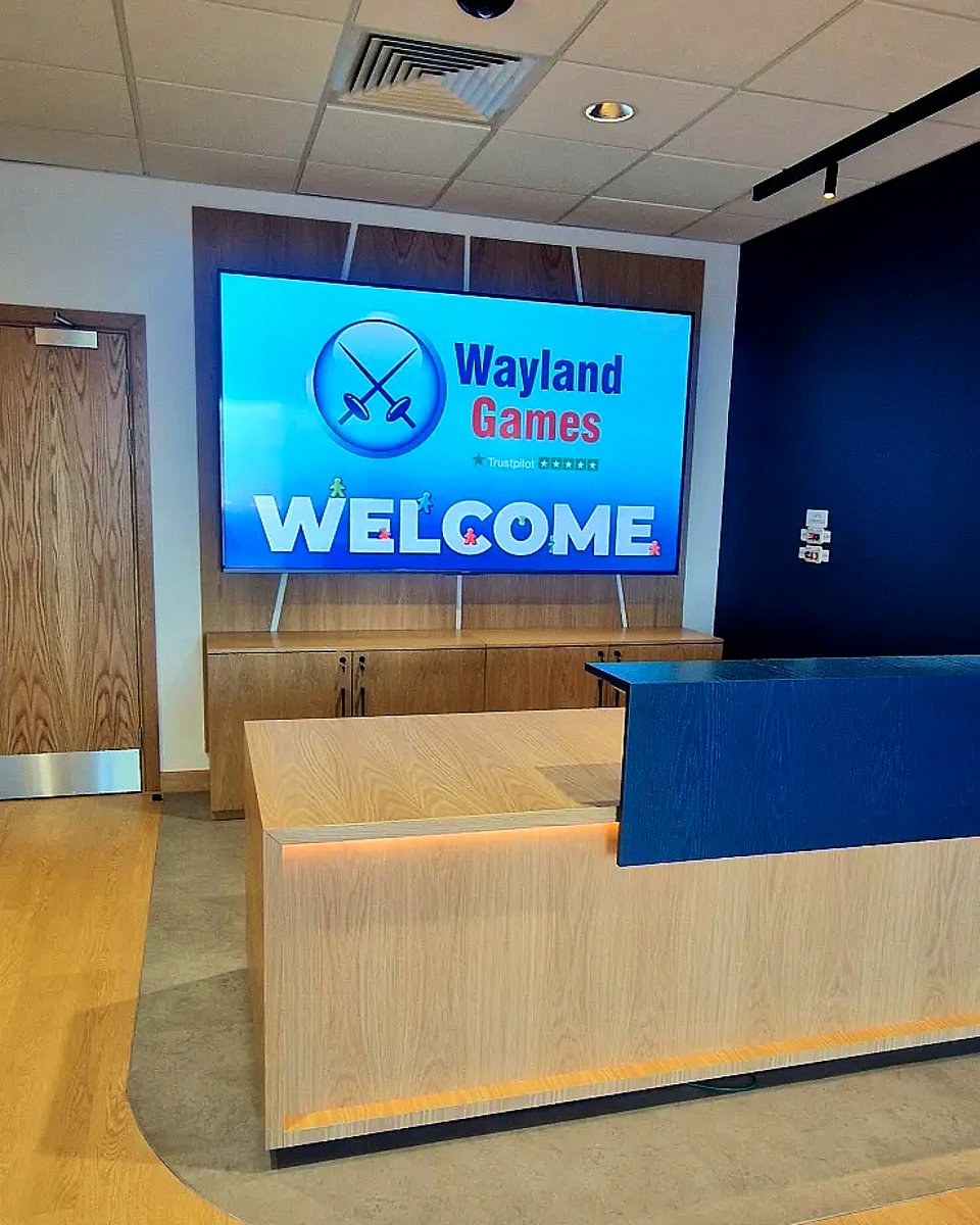 We've LEVELLED UP! 🎉 Wayland Games has officially moved to a BIGGER and BETTER HQ! 🏢

And this is just the beginning. 👀 Stay tuned for exciting updates on our new gaming space and store, which will be coming soon! 🎲