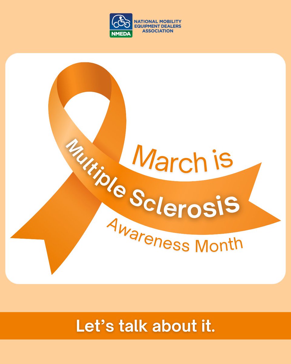 This #MSAwarenessMonth, we support the nearly 1 million Americans living with MS. Through adaptive mobility solutions, we're committed to empowering their independence and freedom of movement. 💡