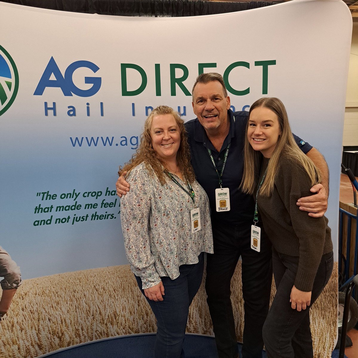 620ckrm's tweet photo. Colin Lovequist is on location today @AGDirectHail  Stop by to say hi to the entire team at Ag Direct Hail
#GoodMorningSaskatchewan @saskagtoday  @REALDistrictyqr  #CFS2025 https://t.co/8U6tZkJOiT