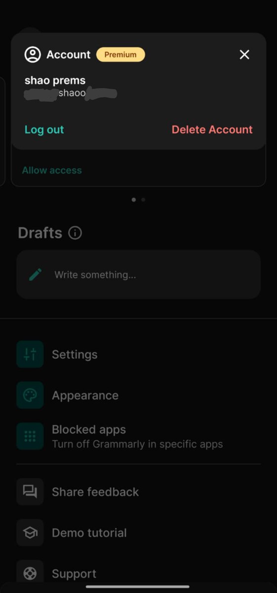 blububblejay's tweet photo. first purchase of grammarly, thank you @ningieyx for fast transaction!!
#tysmshao https://t.co/eOQDr5ij8N