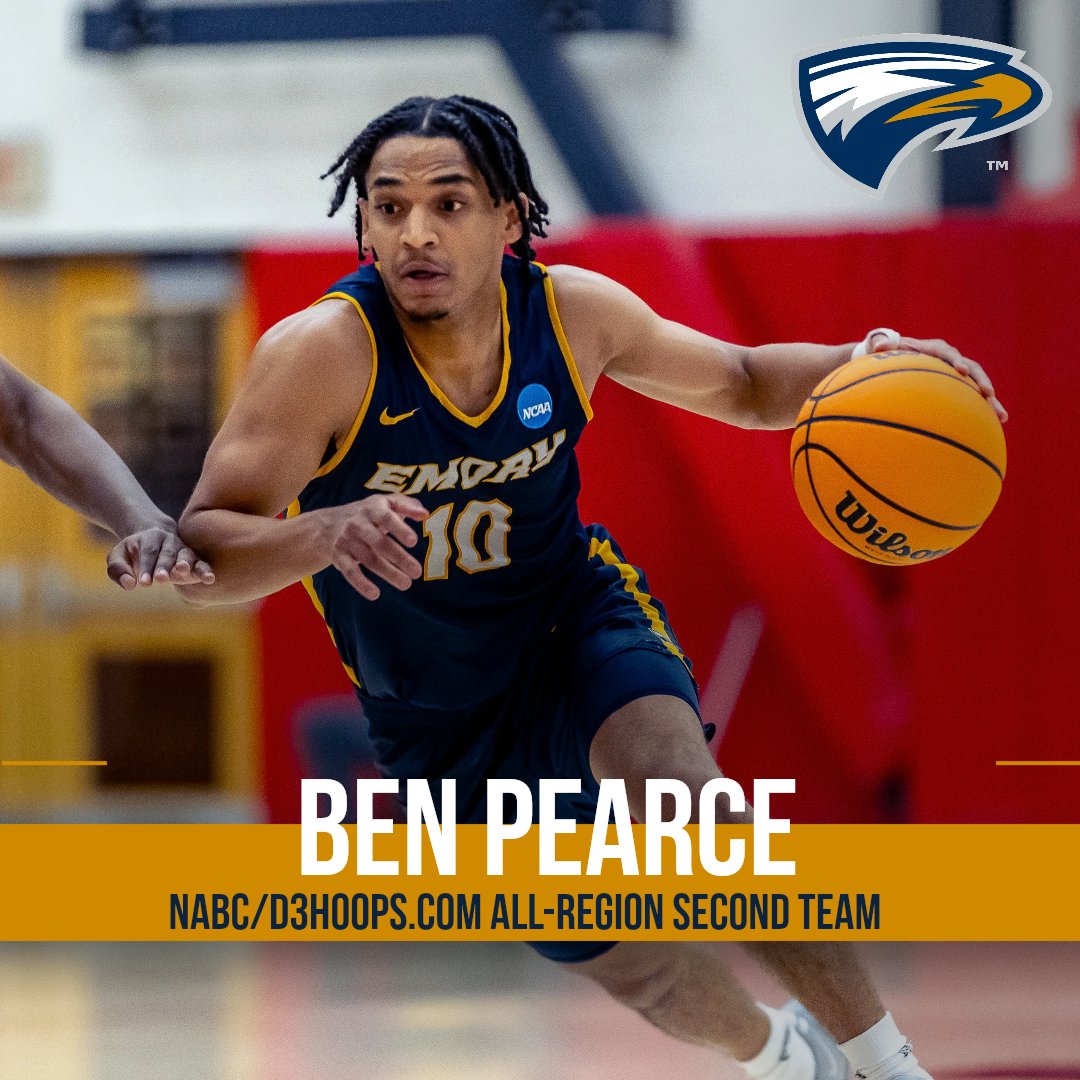 Ben Pearce &amp; Jair Knight Named to NABC/D3hoops.com All-Region Teams

emoryathletics.com/news/2025/3/19…

#FlyHigher #d3hoops