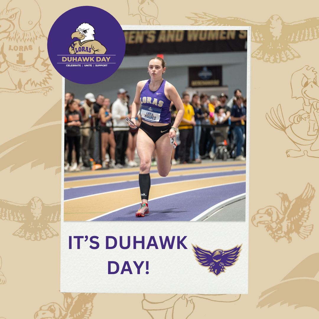 It's Duhawk Day! Wear your Purple &amp; Gold proudly to celebrate Duhawk's past &amp; present. Please consider making a gift to the Men's &amp; Women's Track &amp; Field programs. Donate Here: duhawks.com/sports/2024/2/… (designate the gift to the track &amp; field champions acct). #GoDuhawks #DuhawkDay