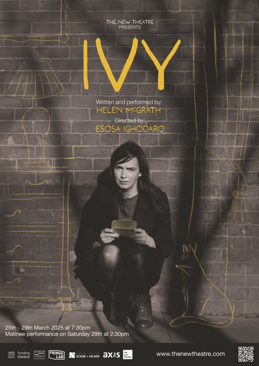 Luciana (@lucianalolich) on Twitter photo Don't miss IVY, written by <a href="/HelenKMcGrath/">Helen McGrath</a> alongside Gráinne Curistan & Berlinda Mapa, developed Birth Story for <a href="/TCD_TCMCR/">Trinity Centre for Maternity Care Research</a> for the European Researcher's Night in 2023. A powerful play about a woman experiencing hidden homelessness. Details on The New Theatre website! Don't miss IVY, written by <a href="/HelenKMcGrath/">Helen McGrath</a> alongside Gráinne Curistan & Berlinda Mapa, developed Birth Story for <a href="/TCD_TCMCR/">Trinity Centre for Maternity Care Research</a> for the European Researcher's Night in 2023. A powerful play about a woman experiencing hidden homelessness. Details on The New Theatre website!