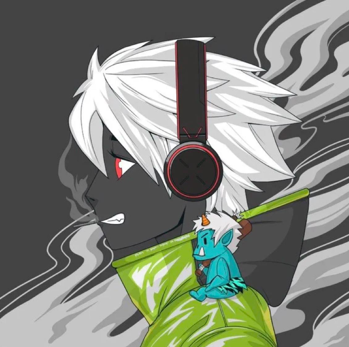 There is Only One Side-Profile Anime PFP with Provenance 👺 
<a href="/0n1Force/">ONI FORCE</a>