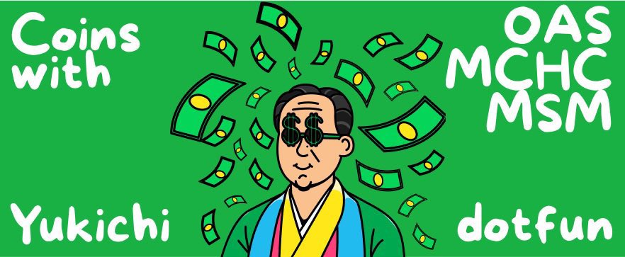 fuula_fx_trader's tweet image. 合法的に自分のトークンを発行可能👌
「Yukichi」 @yukichidotfun 爆誕‼️
全力さん @zenryoku_eth が発行方法や遊び方を詳しく
纏めて記載していただいております
有難い‼️‼️

Yukichiの遊び方について（発行編）
こちら💁
x.com/zenryoku_eth/s…
GamingDEXで流動性提供することも可能

支払い手段