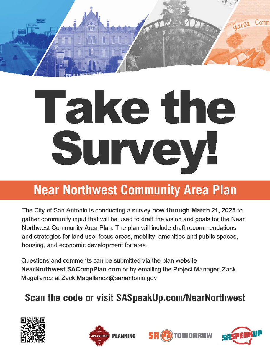 StMUBlume's tweet photo. What do you like about the community around the St. Mary's University campus? What amenities would you like to see? What would you change? Provide input at https://t.co/WCOwtYQDns https://t.co/LY2huoxERZ