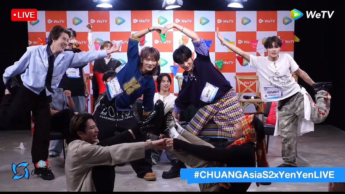chikuwatmd's tweet photo. これほんとかわいかった！！たのしそうでかわいい
#CHUANGAsiaS2 #CHUANGAsiaS2xYenYenLIVE 
#SmartWattana https://t.co/YRBwRCfIXZ