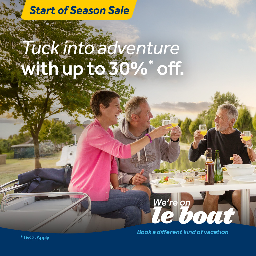 🚤 Save up to 30% on 2025 spring boating holidays! Book by April 1st for departures between March and May in select European destinations. ⛵✨