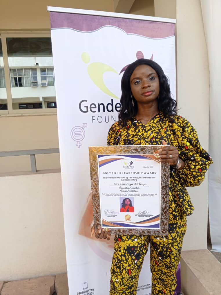 havenintiative's tweet photo. Congratulations to our Executive Director @tayomala on her second award in the Women's Month. So well deserved. https://t.co/VCifCIQtLN