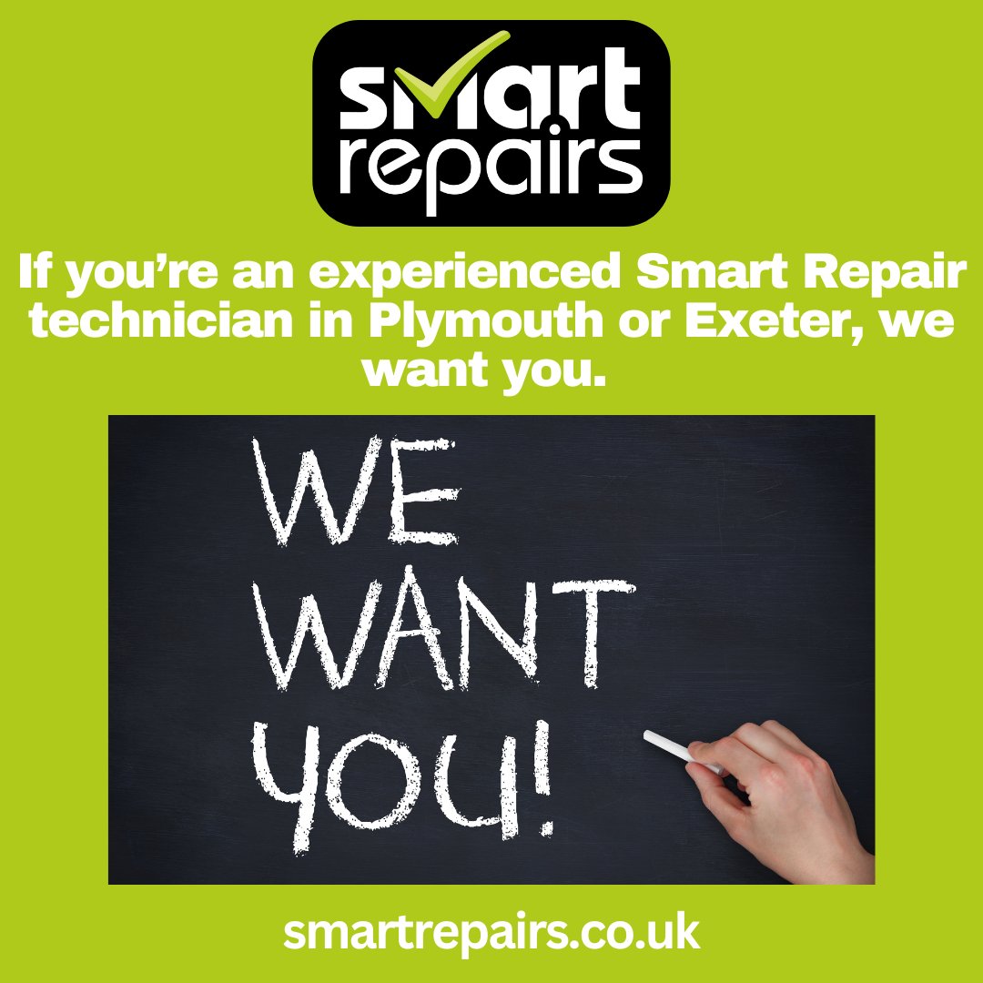 SmartRepairsLds's tweet image. 𝐖𝐞 𝐚𝐫𝐞 𝐞𝐱𝐩𝐚𝐧𝐝𝐢𝐧𝐠 𝐨𝐮𝐫 𝐧𝐚𝐭𝐢𝐨𝐧𝐰𝐢𝐝𝐞 𝐭𝐞𝐚𝐦 in the 𝐏𝐥𝐲𝐦𝐨𝐮𝐭𝐡 𝐚𝐧𝐝 𝐄𝐱𝐞𝐭𝐞𝐫 𝐚𝐫𝐞𝐚𝐬. 

𝐅𝐨𝐫 𝐦𝐨𝐫𝐞 𝐝𝐞𝐭𝐚𝐢𝐥𝐬 𝐞𝐦𝐚𝐢𝐥 𝐬𝐭𝐞𝐯𝐞.𝐜𝐥𝐚𝐫𝐤@𝐬𝐦𝐚𝐫𝐭𝐫𝐞𝐩𝐚𝐢𝐫𝐬.𝐜𝐨.𝐮𝐤. 

#𝐒𝐦𝐚𝐫𝐭𝐑𝐞𝐩𝐚𝐢𝐫𝐬 #𝐏𝐥𝐲𝐦𝐨𝐮𝐭𝐡