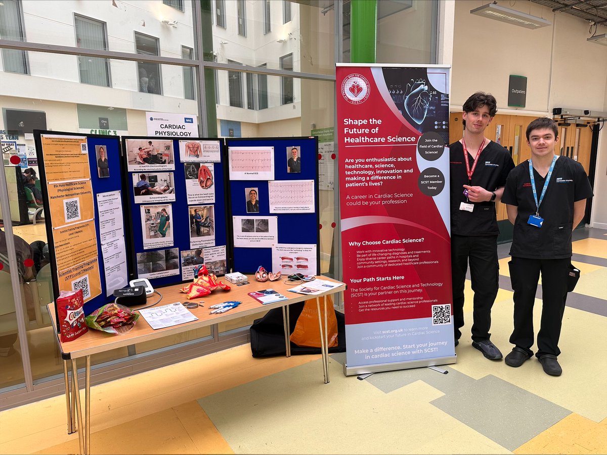 Colleagues at MRI raising the profile of Cardiac Physiology last week and celebrating #HCSweek2025 <a href="/MFTnhs/">MFT NHS</a> <a href="/ahcsuk/">Academy for Healthcare Science</a>