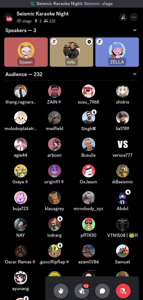 Gmic🤎

Event Karaoke Tonight <a href="/SeismicSys/">Seismic</a> with Host <a href="/darealcriss/">cris.</a> <a href="/nftzella/">ZELLA⨀</a>