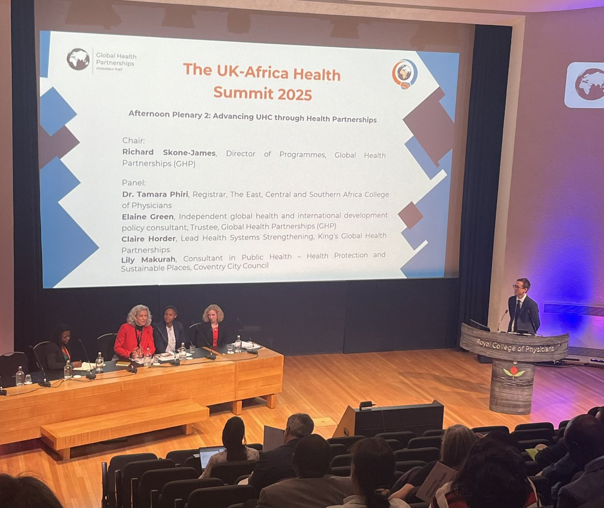 Claire Horder “Let’s talk
About the none shiny bits of being in partnerships- working for free” #UK-Africa summit