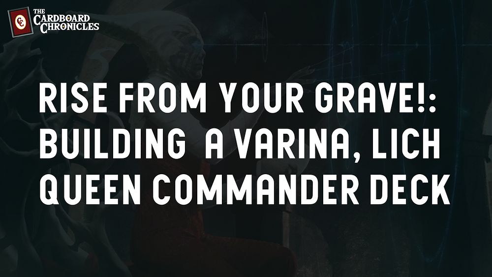 CardboardChron's tweet image. Build a powerful Varina, Lich Queen Commander deck! Discover 5 must-have cards and key strategies to overwhelm your foes with Zombies and crush the competition. 

thecardboardchronicles.com/post/rise-rom-… 

#MagicTheGathering #MagicCommander #MTG