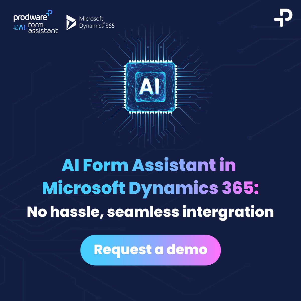 Your business runs on Microsoft #D365? So should your #AIassistant.​
No extra setup, AI Form Assistant is built to work seamlessly within your ERP and CRM helping you automatically extract data from emails, chats and docs.​
Want to try it? Request a demo👉 okt.to/rAbF1j