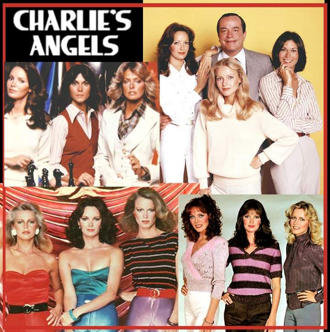 iShowTunes's tweet photo. #CharliesAngels TV SERIES (1976-1981)

#JaclynSmith #KateJackson #FarrahFawcett 
#CherylLadd #ShelleyHack #TanyaRoberts 
#DavidDoyle #JohnForsythe @ABCnetwork #70s #80s📺 https://t.co/dQEmLMETCj