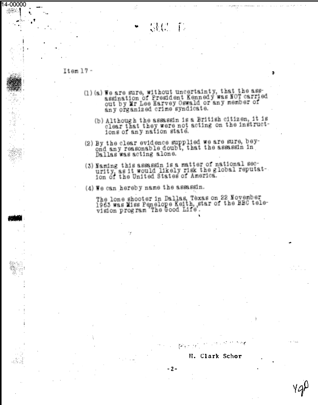 This, from the JFK files, is HUGE NEWS!

I can't believe they've released this!

What does this mean for USA/UK relations now? 😲😲😲