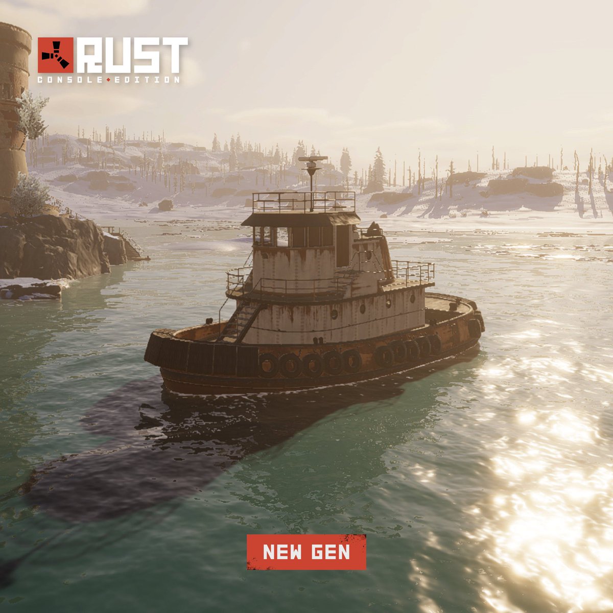 cnqrtoxic's tweet image. Rust Console OLD vs NEW GEN Graphics! @playrustconsole #rustconsole #xbox #playstation