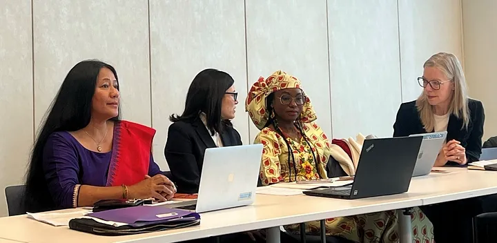UN Political and Peacebuilding Affairs (@undppa) on Twitter photo Indigenous women are vital to climate-informed peacebuilding but underrepresented in decisions. With #CSW69 ongoing, read about a recent discussion with Indigenous women leaders on climate-informed peacebuilding held by <a href="/UNDPPA/">UN Political and Peacebuilding Affairs</a> & #ClimateSecurityMechanism: dppa.medium.com/spotlighting-t… Indigenous women are vital to climate-informed peacebuilding but underrepresented in decisions. With #CSW69 ongoing, read about a recent discussion with Indigenous women leaders on climate-informed peacebuilding held by <a href="/UNDPPA/">UN Political and Peacebuilding Affairs</a> & #ClimateSecurityMechanism: dppa.medium.com/spotlighting-t…