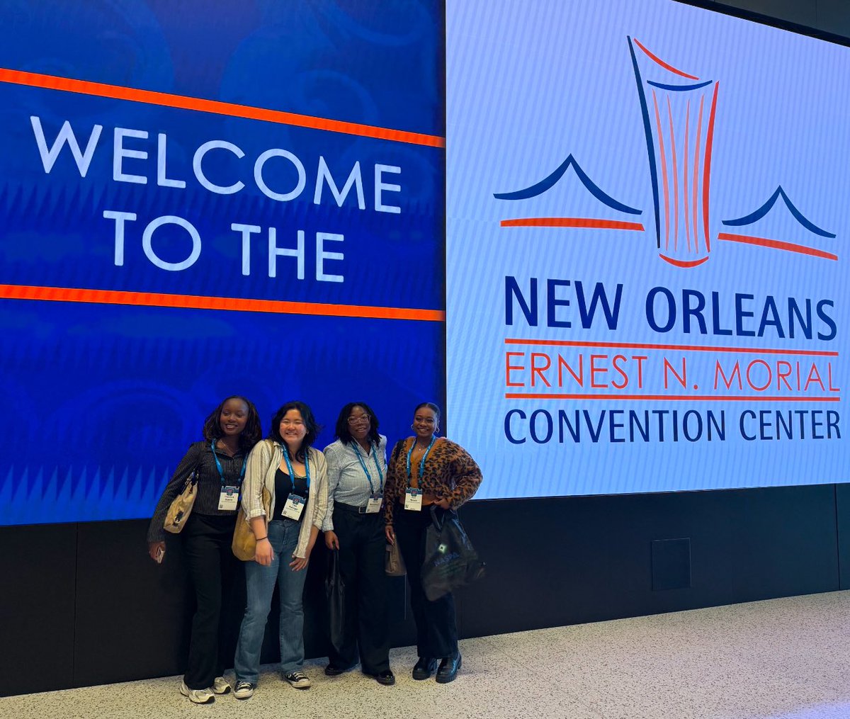 Our LMU NASPA undergrad fellows are at the annual conference! Precious, Cleo, Keona &amp; Xion have been dedicated to NUFP all year, growing as future leaders in student affairs. Can’t wait to hear about their experiences! Thanks to Isabel &amp; Julissa for their guidance! <a href="/NASPAtweets/">NASPA</a>