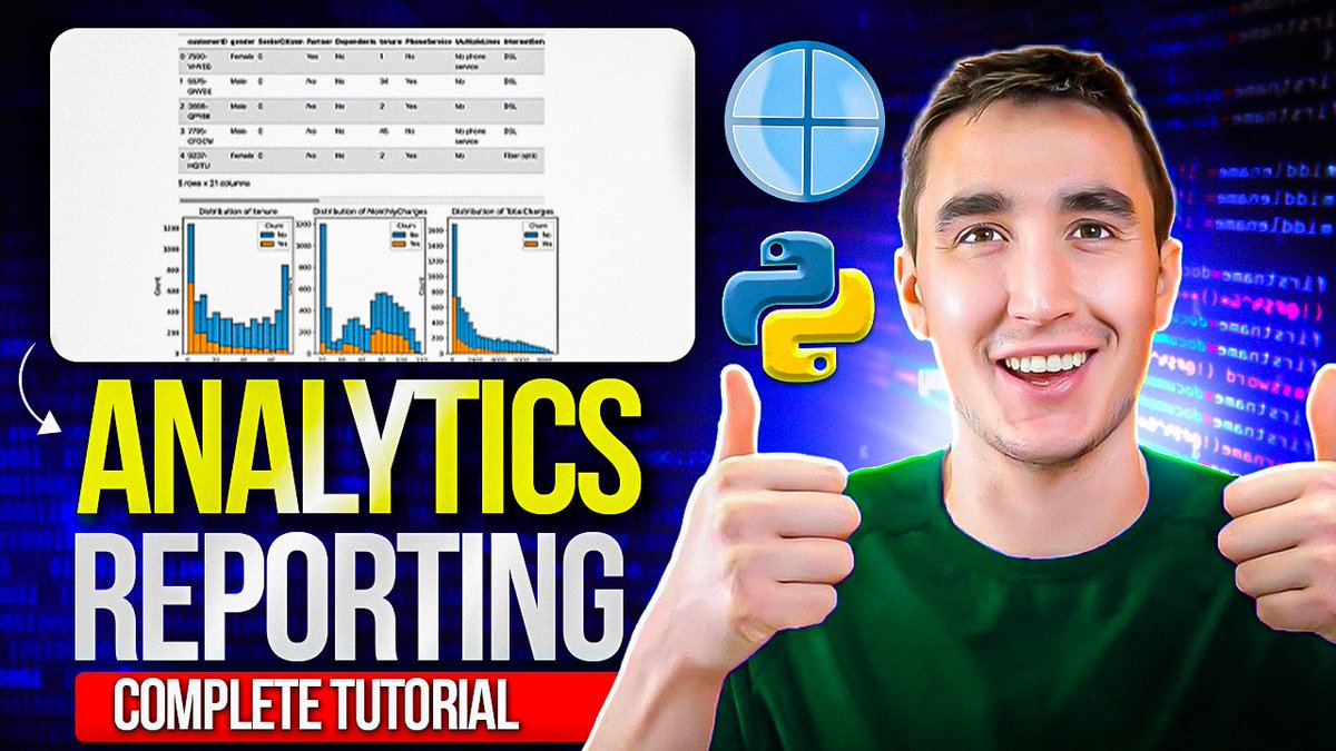 Just published a 5-hour course on building analytics reports, slideshows, dashboards &amp; websites using Python &amp; Quarto Markdown!

Quarto has been a super helpful in my freelance work recently, turn Python analyses into client-ready deliverables in minutes instead of hours.