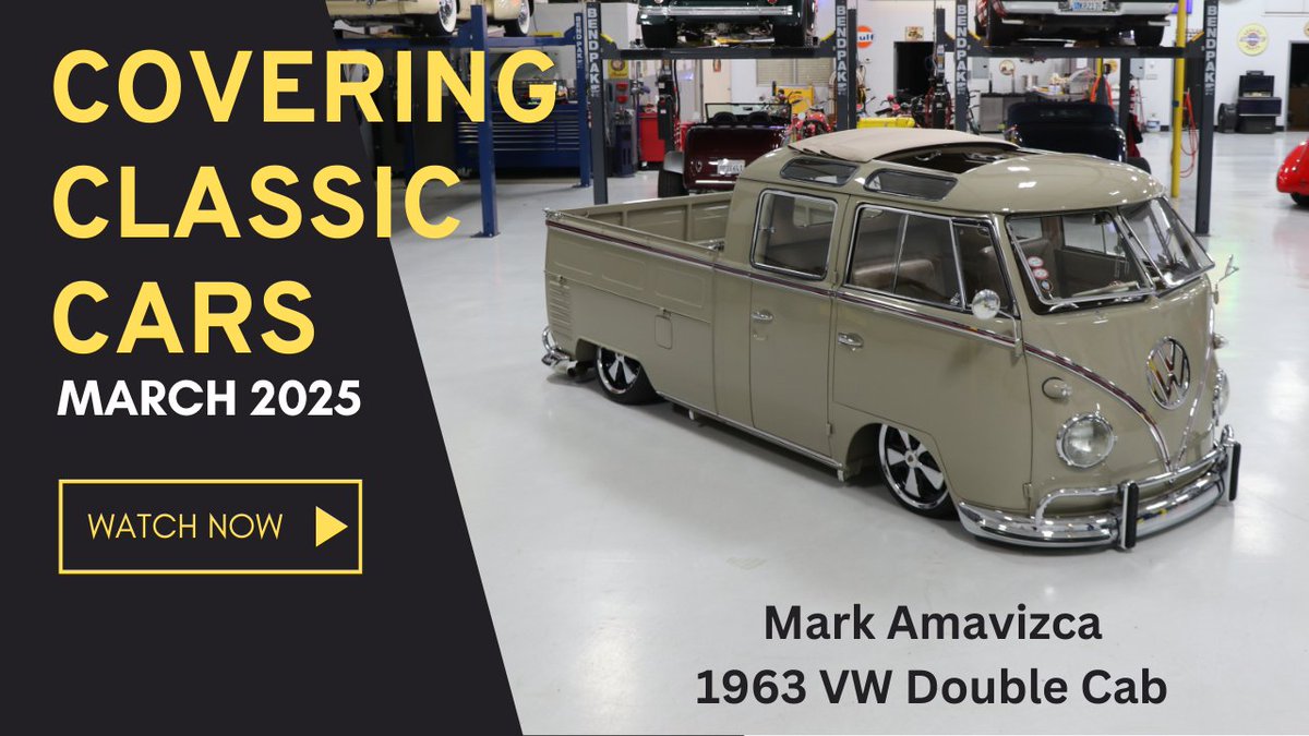 Our Spring Car Care Guide is in the mail! Check out our interview with the owner of the custom Volkswagen Double Cab now online. youtu.be/FExjW6WPrx4