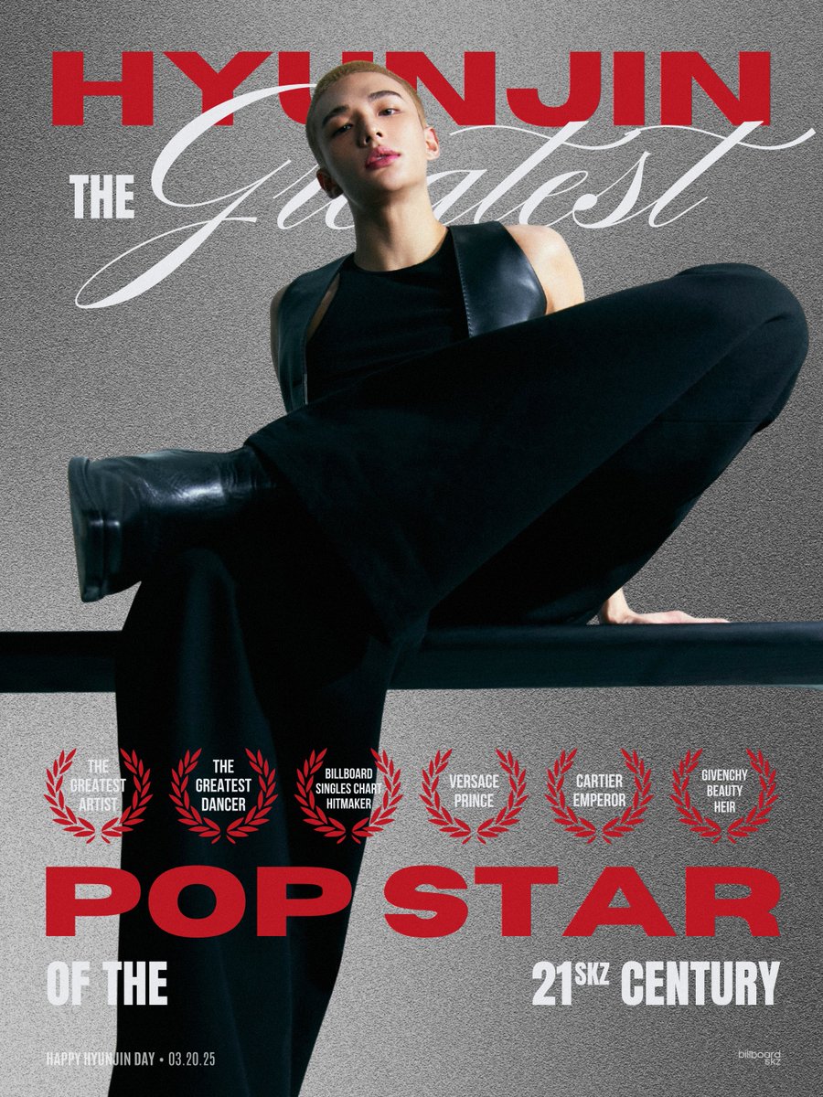 billboardskz's tweet image. 🎂 Happy birthday, Hyunjin!

Hyunjin of @Stray_Kids is the Greatest Pop Star of the 21ˢᵏᶻ Century!

MAIN CHARACTER HYUNJIN DAY
#당도최고_현진키위_생일축하해
#WorldTrendsetterHyunjin
#HappyHyunjinDay