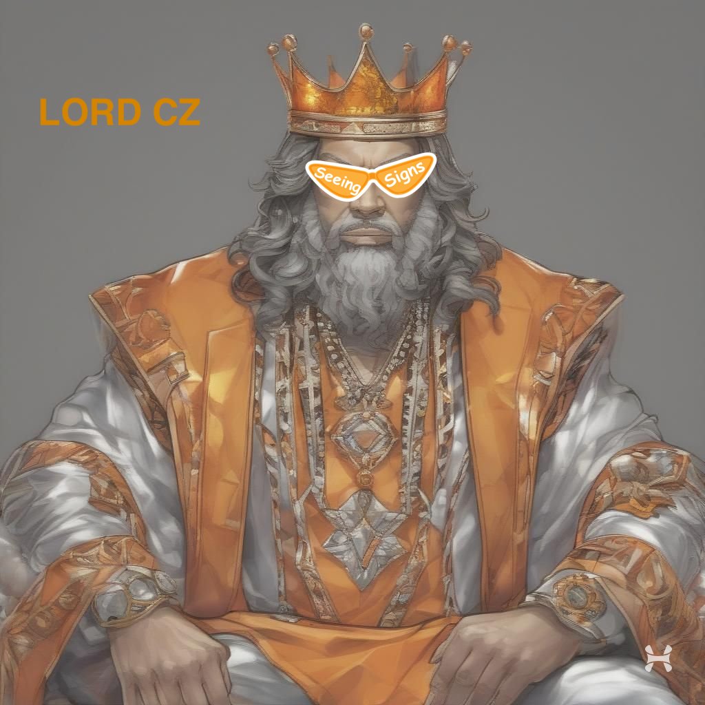 Samsapiol ๐ซ๐๐งก (@samsapiol_eth) on Twitter photo ๐ Behold the mighty LORD CZ, crowned in glory for the Engage Sign Project! With 'SEEING SIGNS' guiding the way, this regal design blends tradition with a modern twist. What signs are you seeing in this masterpiece? Letโs connect and share! <a href="/ethsign/">Sign</a> <a href="/sign/">Sign ๐งก๐</a> <a href="/cz_binance/">CZ ๐ถ BNB</a> ๐ Behold the mighty LORD CZ, crowned in glory for the Engage Sign Project! With 'SEEING SIGNS' guiding the way, this regal design blends tradition with a modern twist. What signs are you seeing in this masterpiece? Letโs connect and share! <a href="/ethsign/">Sign</a> <a href="/sign/">Sign ๐งก๐</a> <a href="/cz_binance/">CZ ๐ถ BNB</a>