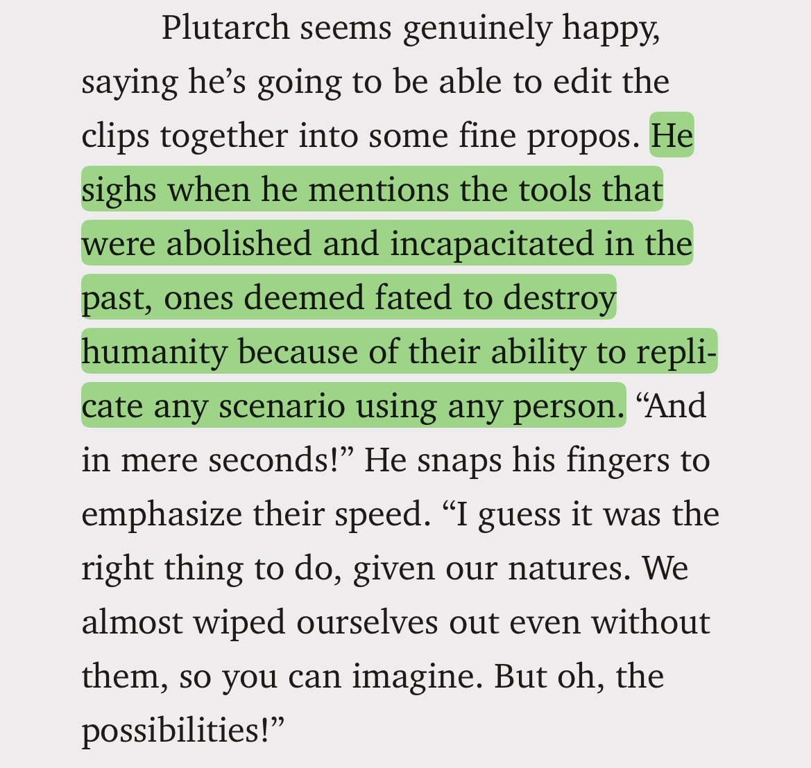 WHACK AI AGAIN FOR ME SUZANNE #sunriseonthereaping