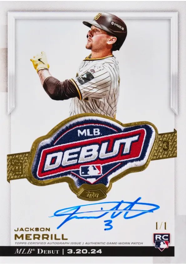 TheQCollector's tweet image. Which “Jackson” will have the best Year 2?

I’m taking Holiday.

#jacksonholliday #jacksonmerrill #jacksonchourio