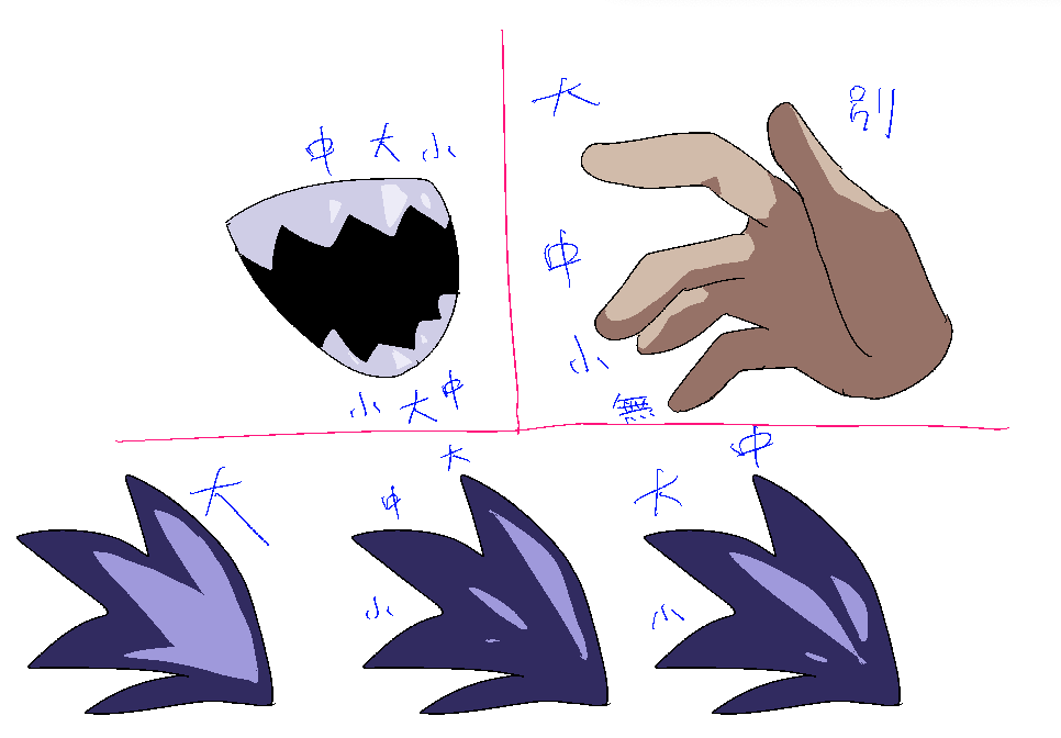 最近のおえかきの解説とかメモです 