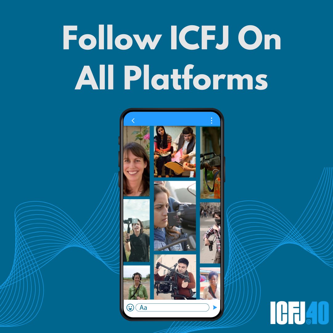 ICFJ's tweet image. Have you checked out ICFJ on our other platforms?
LinkedIn: linkedin.com/company/intern…
BlueSky: bsky.app/profile/icfjor…
Facebook: facebook.com/icfjorg/
Instagram: instagram.com/icfj/
And subscribe to our newsletter: icfj.org/icfj-newsletter
