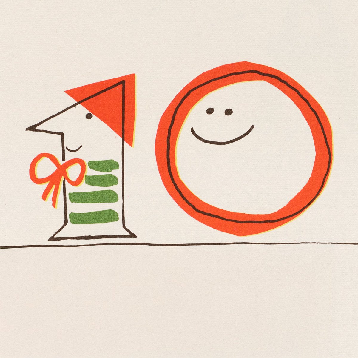 Ann and Paul Rand, Little 1, Harcourt, Brace &amp; World, Inc., New York, 1962.

Exciting news is on the horizon… Subscribe to our newsletter to be the first to know: letterformarchive.org/mail/?utm_sour…

#AnnRand #PaulRand #ChildrensBooks #10 #Illustration #Lettering